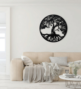 Design moderne et décoration murale en aluminium peint Décorations murales suspendues élégantes en métal Art mural Fabrication en gros Exportateur - Product Image 3