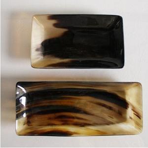 ถาดเสิร์ฟอาหารทรงแตรโบราณแบบปรับแต่งได้ถาดเสิร์ฟรูปวัวเขาสัตว์จริงสำหรับของขวัญทางธุรกิจมีให้เลือกทุกขนาด - Product Image 1