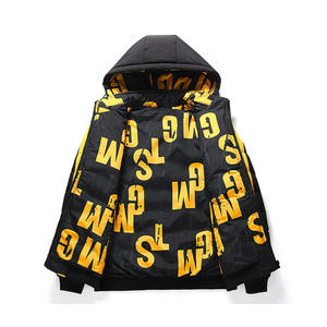 Venta caliente personalizado impreso sublimación burbuja chaqueta Streetwear moda Regular Fit invierno desgaste grueso cálido Puffer chaqueta de los hombres - Product Image 5