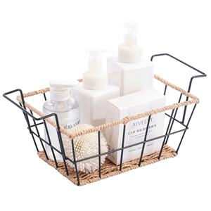 Petite corbeille à fruits rectangulaire noire - Product Image 3