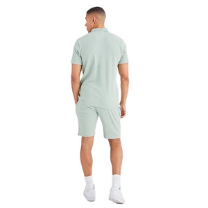 Polos de Hombre de Algodón de Alta Calidad, Corte Ajustado, Estilo con Cierre de 1/4, Color Liso Personalizable, Transpirables, a la Moda, Venta al Por Mayor - Product Image 6