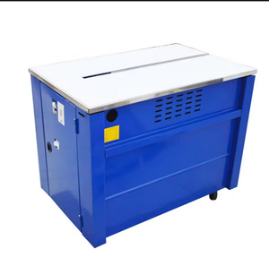 Máquina Flejadora Semiautomática de Mesa Alta, Máquina de Embalaje con Fleje de PP, Máquina Flejadora Vertical Continua, 110V - Product Image 4
