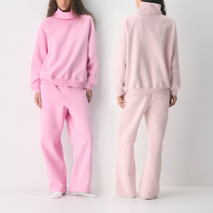 Bamboo Cotton Loungewear Women Sets Organic Women's Sleepwear Custom Thermal Women Night Wear Eco Friendly Home Wear