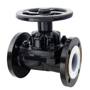 วาล์วไดอะแฟรมเหล็กกล้าคาร์บอนแบบอุตสาหกรรมมาตรฐาน Ansi - Product Image 1