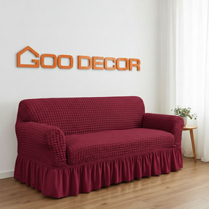 Funda de Sofá de Burbujas Moderna y Minimalista, Duradera, Elástica en 4 Direcciones, Lavable, Antipolvo, Color Personalizado - Product Image 3