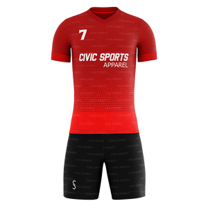 Hoge Kwaliteit Heren Voetbalshirt Club Custom Sublimatie Voetbal Shirt Set - Product Image 4