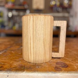 Mug en bois écologique fait à la main, tasse à boire en bois naturel pour une vie durable - Product Image 2