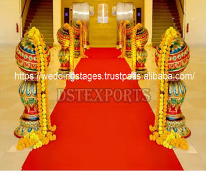 Mariage en Inde du Sud Kalasham Pilier Mandap DST Exportations Meilleure Vente Pot Matka Piliers Mariages Mandapams Décorations Australie - Product Image 2