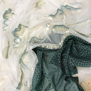 Giá Rẻ Giá Nhà Rèm Và Rèm Cửa Sang Trọng Ánh Sáng Rèm Chất Liệu Thêu Vải Sheer Rèm Cho Phòng Khách - Product Image 5