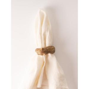 Ronds de serviette en laiton de qualité supérieure fabriqués à la main avec finition en or poli pour les dîners et les célébrations haut de gamme - Product Image 1