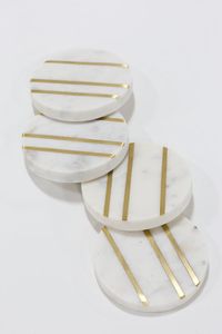 Nouveau gros bois incrustation antidérapant gravure boisson ardoise résine sous-verres en vrac ensemble carré blanc cadeau pour les fêtes de mariage noël - Product Image 4