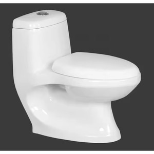 Offre Spéciale Moyen-Orient Céramique One Piece Arabe Water Closet Cyclone Flush Monoblock Toilette Sanitaire - Product Image 2