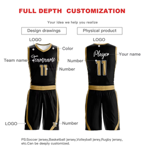 Ensembles de maillots de basket-ball personnalisés en gros, vêtements de sport imprimés avec logo, uniforme d'entraînement sportif, costume de basket-ball - Product Image 6
