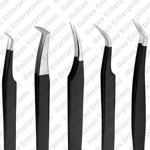 2025 meilleure vente de pince à épiler en acier inoxydable de marque privée de qualité supérieure - Product Image 3