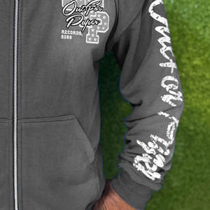 2025 invierno sobre el tamaño al por mayor personalizado impreso 100% algodón polar cremallera sudaderas con capucha de alta calidad ropa de calle diseñador hombres - Product Image 6