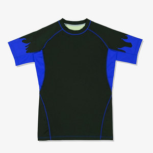 เสื้อรัดกล้ามแขนสั้นสำหรับ MMA ขายส่ง ระบายอากาศ แห้งเร็ว ต้านเชื้อแบคทีเรีย ผลิตตามสั่ง รับผลิตแบบ OEM - Product Image 4