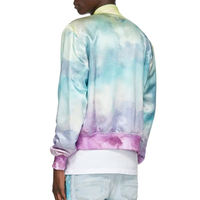 Nouvelle veste bomber pour homme à manches longues, élégante, sublimation, prix de gros d'usine, impression de logo personnalisée, veste bomber pour homme