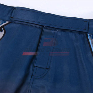 2025 Custom Logo MMA Boxing <b>Shorts</b> Hot Selling Casual Gym Sports Wear with <b>Elastic</b> <b>Waist</b> & Solid Pattern OEM Service Available - Product Image 4