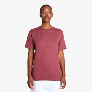 Camiseta unisex ligera, elegante, informal y elegante, 100% algodón, con logotipo frontal, anti-pilling, de mezcla triple. - Product Image 4