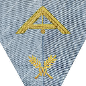 Collar protector de rito moderno francés para adultos, Collar de primer oficial para iglesia, Regalia masónica, estilo moderno para uso en Iglesia - Product Image 2