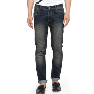 Jean slim fit homme de qualité supérieure, 100% coton, style moderne. - Product Image 1