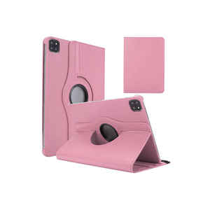 Étui de protection pliable Netzy 2025 M3 rose clair avec support rotatif à 360° pour iPad Air 11, housse de protection premium en TPU et PC de 13 pouces avec fonction veille - Product Image 1