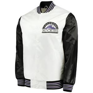 Veste Letterman brodée en satin OEM, conception personnalisée à bas quantité minimale de commande, marque privée disponible - Product Image 5