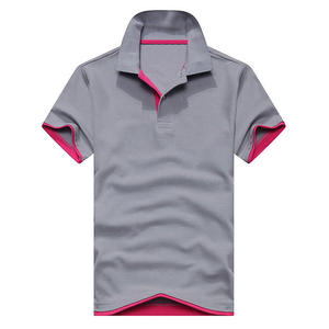 Polo informal para hombre al por mayor, camisa deportiva de manga corta y talla grande, camisa polo de algodón y poliéster de alta calidad - Product Image 5