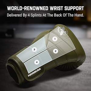 Gants de boxe en cuir Hommes et femmes pour l'entraînement Sparring Sac lourd et mitaines de travail 14 oz 16 oz - Product Image 2