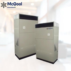 Características innovadoras Unidad de bobina de ventilador de pie de piso de agua enfriada 60K BTU/HR para edificios comerciales 4 tubos FCU - Product Image 1