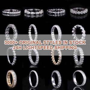 RB Gems IGI Certified 14K Anillo de compromiso de oro sólido VVS Lab Grown CVD HPHT Diamond Fiestas de boda de corte de pera para mujer - Product Image 3