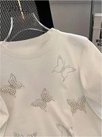 Nouveau T-shirt Homme Col Rond Manches Courtes 100% Coton Haute Qualité Anti-boulochage Coupe Ample Motif Lettres 220g