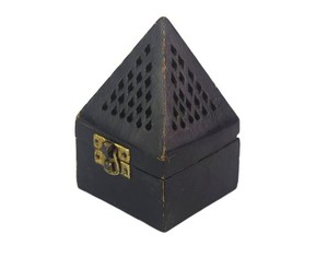 Quemador Bakhoor tradicional, quemador Bakhoor de madera e incienso, quemador de incienso de madera de la mejor calidad para decoración del hogar de la India - Product Image 1