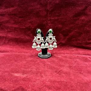 Pendientes de Plata Oxidada para Mujer, Joyería Étnica Bohemia, Regalo para Ella - Product Image 4