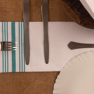 Serviette de bistro 100% coton à séchage rapide serviettes de cuisine tissées vert olive durables pour un usage domestique - Product Image 1