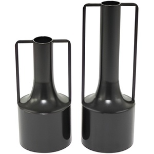 Low Price Modern Design Aluminum Casted Metal Flower Pot <b>Unique</b> Shape Floor <b>Vase</b> Handmade Customized Top Decoration - Product Image 5