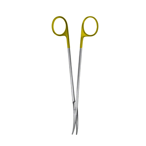 Tijeras Metzenbaum de medio oro de grado Industrial de 7 \ ", tijera quirúrgica de acero inoxidable alemana curvada, suave para esquilar - Product Image 3