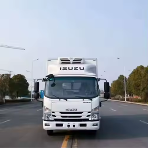 Dongfeng Huasheng 4x2 Howo Manual Gearbox AWD <b>Refrigerator</b> Cargo <b>Truck</b> Dark Interior R20 Tire Size Fiat <b>Used</b> for Frozen Food - Product Image 5