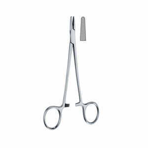 Portaagujas Manual Baumgartner de 14 cm de Acero Inoxidable con Insertos de Carburo de Tungsteno, Juego de Instrumentos Quirúrgicos Reutilizables Hosanna Surgical - Product Image 5