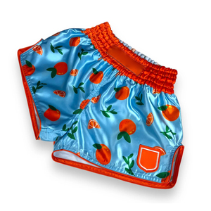 Venta caliente de alta calidad Muay Thai Shorts Satén MMA Pantalones cortos personalizados Durable Boxeo y Muay Thai Fight Hombres Mujeres Muay Thai Shorts - Product Image 2