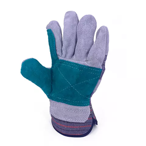 Gants professionnels à double paume avec protection renforcée en cuir. Construit pour manipuler l'abrasion, l'impact, et les surfaces dures. - Product Image 2