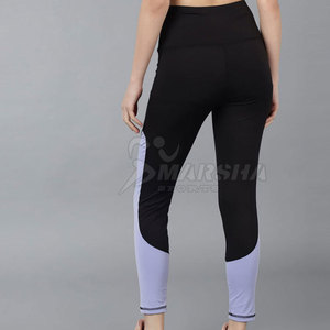 Leggings de sport pour femmes à taille haute, tendance, en tissu doux Spandex/Polyester, utilisables toute l'année - Product Image 2