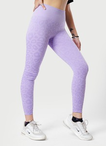Vêtements de sport avec logo personnalisé pour hommes, leggings d'entraînement, pantalons de fitness et de gym à taille basse, leggings de yoga sans couture pour femmes - Product Image 3