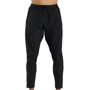 Alta calidad último diseño ligero al por mayor cómodo Fitness Wear hombres pantalones de chándal en color negro - Product Image 1
