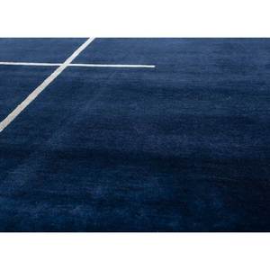 Alfombra de Lana Azul Anudada a Mano Sthir, Diseño Abstracto Rectangular Clásico para Sala de Estar o Pasillo AIWL-3010 - Product Image 3