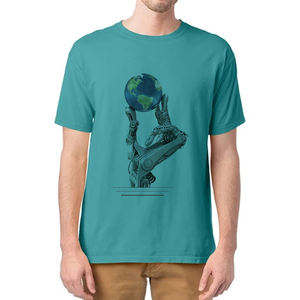 เสื้อยืดลำลองไซส์ใหญ่พิเศษสำหรับผู้ชายใส่สบายระบายอากาศได้ดีดีไซน์พิเศษขนาดพลัสไซส์ผู้ผลิต OEM - Product Image 5