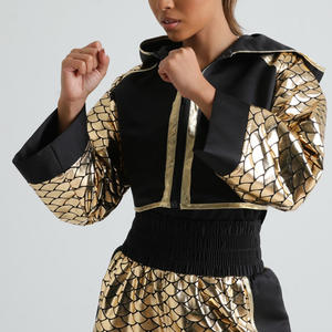 Streetgrace Pantalones Cortos de Boxeo para Mujer, Pantalones Cortos de Corte Personalizado, Material Transpirable con Impresión de Logotipo y Opciones de Etiqueta Privada, OEM - Product Image 3