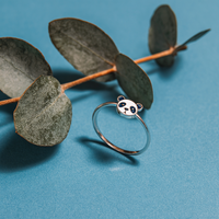 Bague en émail avec trois cœurs rouges et bande plaquée or 18 carats pour femme, bijou de doigt décontracté pour tous les jours
