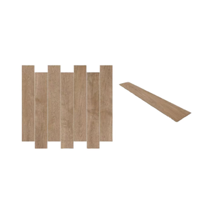 Indian Factory's Modern 200x1200 Azulejos de porcelana vitrificada Marrón antideslizante Morbi Tablón de madera Cerámica para piso Estilo rústico - Product Image 1