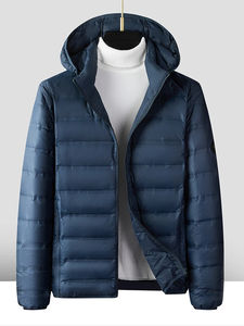 Vêtements d'hiver en gros de nouvelle mode vestes en duvet bouffante pour hommes vestes bouffantes à manches longues personnalisées pour hommes - Product Image 4